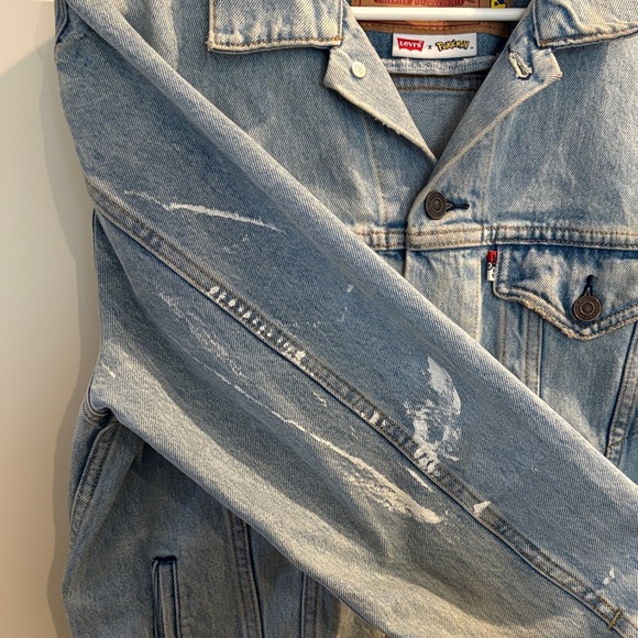 Levi x Pokémon Vintage Trucker Jacket - Picture 4 of 5